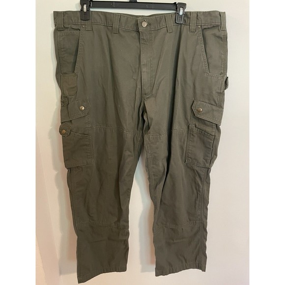 Mens Carhartt B342 MOS Relaxed Fit Twill Utility Work Pant 46X30 - Picture 1 of 9
